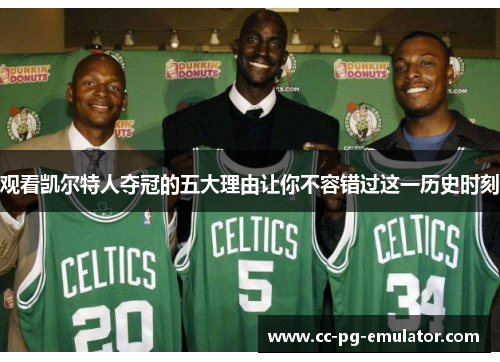 观看凯尔特人夺冠的五大理由让你不容错过这一历史时刻