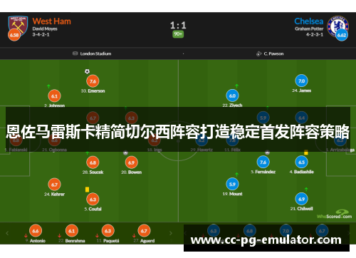 恩佐马雷斯卡精简切尔西阵容打造稳定首发阵容策略