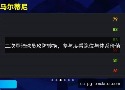 二次登陆球员攻防转换，参与度看跑位与体系价值